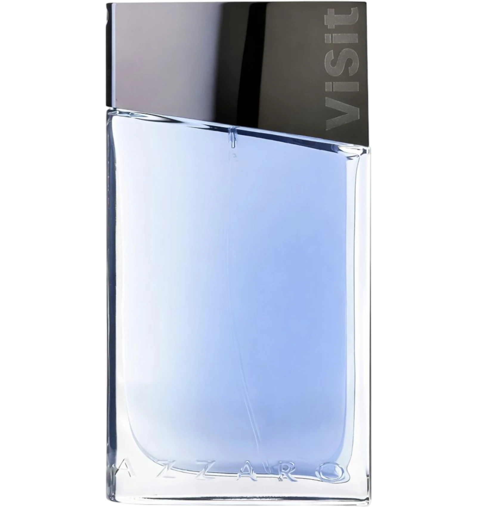 Azzaro Visit Eau de Toilette for Men 100ml in sky blue glass