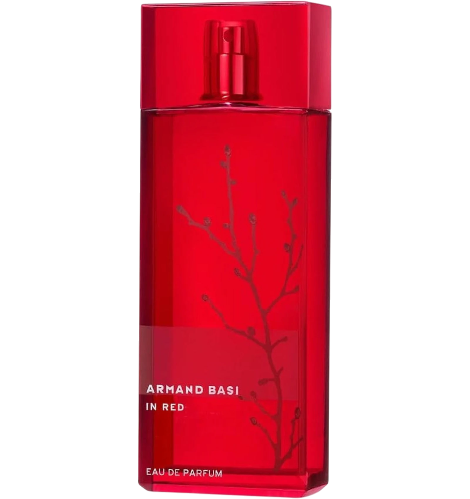 عطر ان ريد من ارماند باسي نسائي زجاجة حمراء بفرع فضي 100 مل