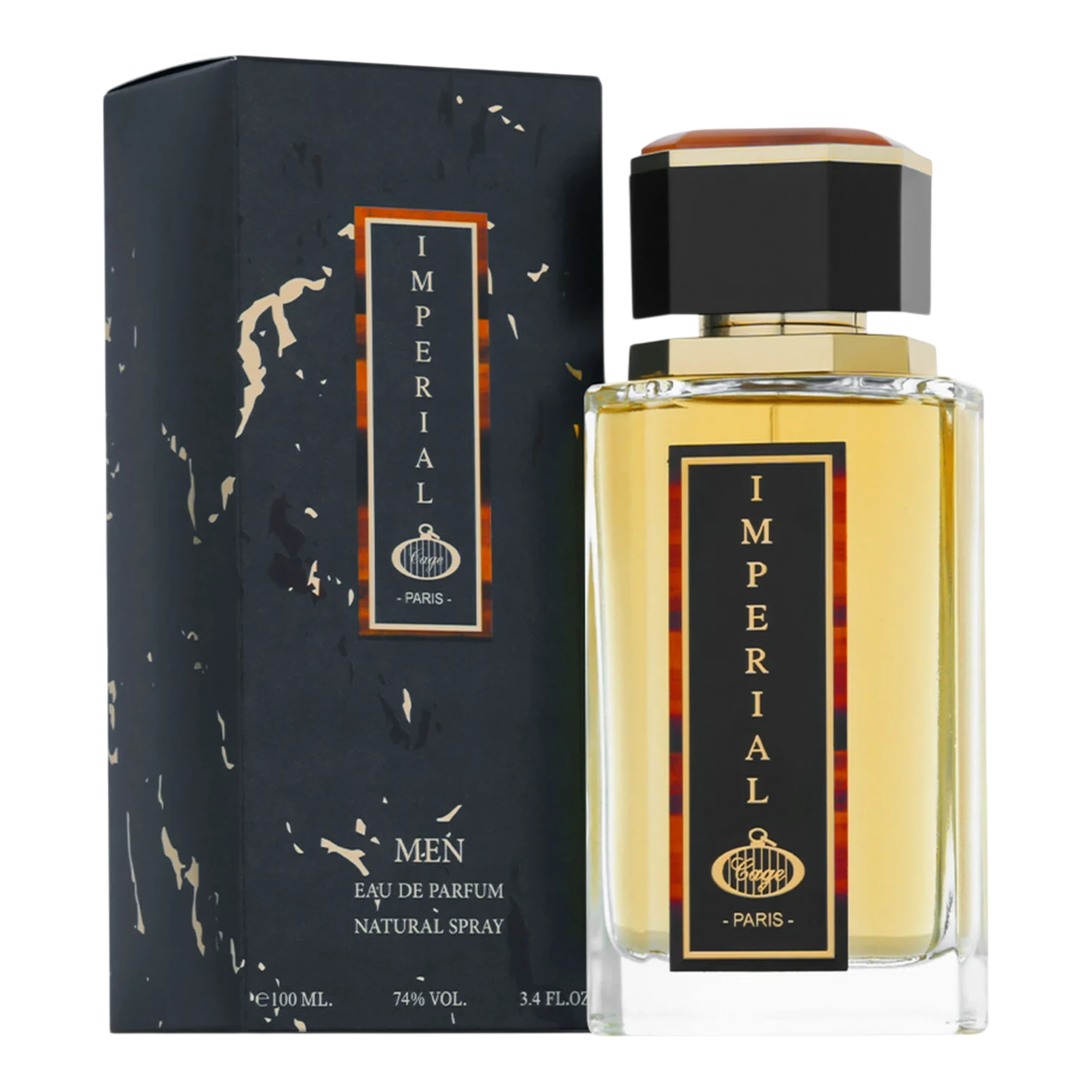 عطر درعه كاج امبريال رجالي او دي بارفيوم 100 مل بزجاجة عنبرية فاخرة