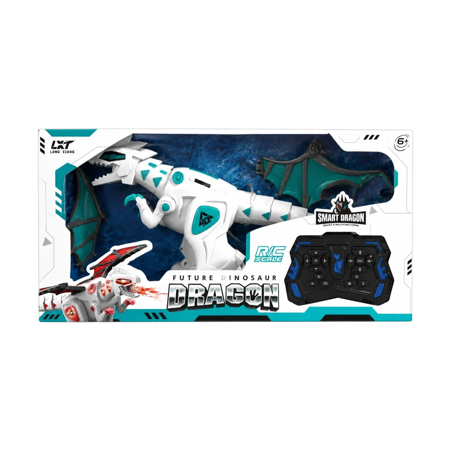 LXT Remote Control Smart Dragon Dinosaur Toy For Ages 6 And Up