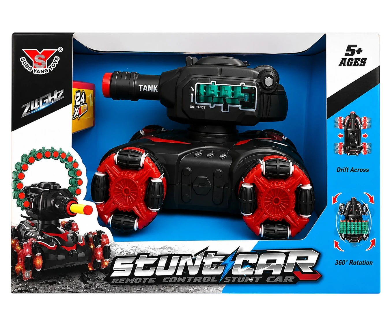 Stunt Car Smart Remote Control Toy Car for Ages 5 and up